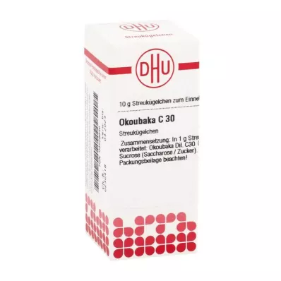 DHU Okoubaka C 30 rutuliukų, 10 g