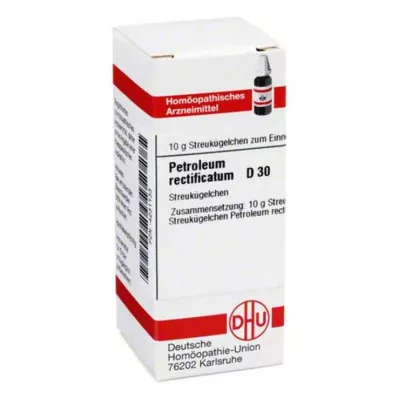DHU Petroleum rectificatum D 30 rutuliukų, 10 g