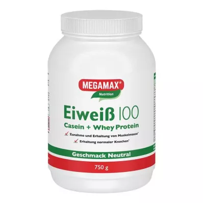 EIWEISS 100 neutralių Megamax miltelių, 750 g