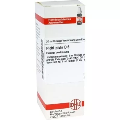 PICHI-pichi D 6 skiedinys, 20 ml