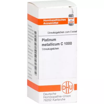 PLATINUM METALLICUM C 1000 rutuliukų, 10 g