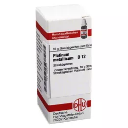 PLATINUM METALLICUM D 12 rutuliukų, 10 g