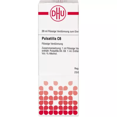 PULSATILLA C 6 skiedinys, 20 ml