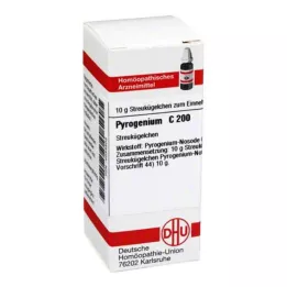 PYROGENIUM C 200 rutuliukų, 10 g