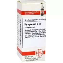 PYROGENIUM D 12 rutuliukų, 10 g