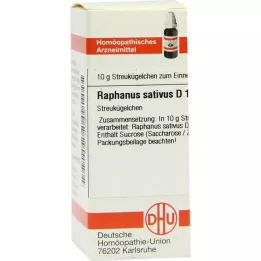RAPHANUS SATIVUS D 12 rutuliukų, 10 g