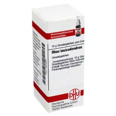 RHUS TOXICODENDRON C 1000 rutuliukų, 10 g RHUS TOXICODENDRON C 1000 rutuliukų, 10 g