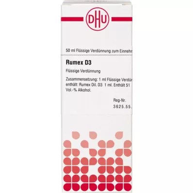 RUMEX D 3 skiedinys, 50 ml