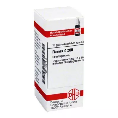 RUMEX C 200 rutuliukų, 10 g