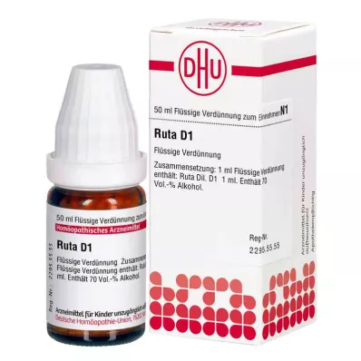 RUTA D 1 skiedinys, 50 ml RUTA D 1 skiedinys, 50 ml