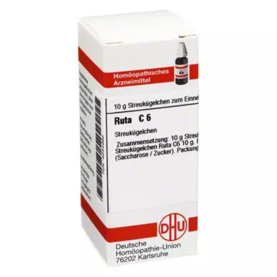 DHU Ruta C 6 rutuliukai, 10 g DHU Ruta C 6 rutuliukai, 10 g