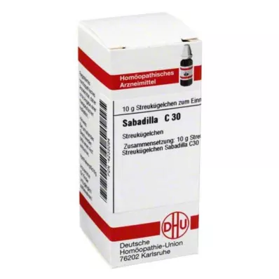 SABADILLA C 30 rutuliukų, 10 g