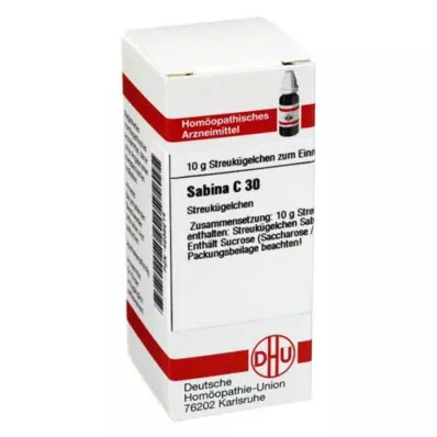 DHU Sabina C 30 rutuliukų, 10 g