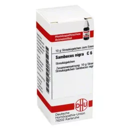SAMBUCUS NIGRA C 6 rutuliukai, 10 g