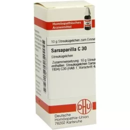 SARSAPARILLA C 30 rutuliukų, 10 g