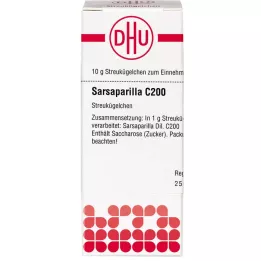 SARSAPARILLA C 200 rutuliukų, 10 g