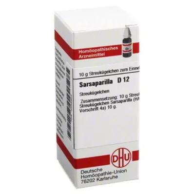 SARSAPARILLA D 12 rutuliukų, 10 g