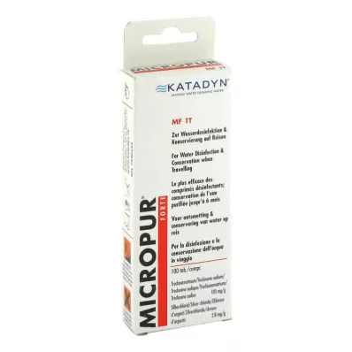 MICROPUR forte MF 1T tabletės, 100 vnt