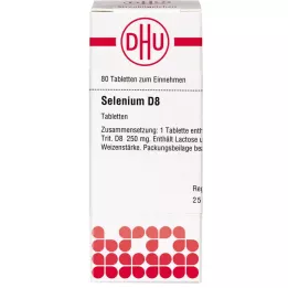 SELENIUM D 8 tabletės, 80 kapsulių