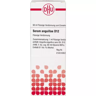 SERUM ANGUILLAE D 12 skiedinys, 50 ml