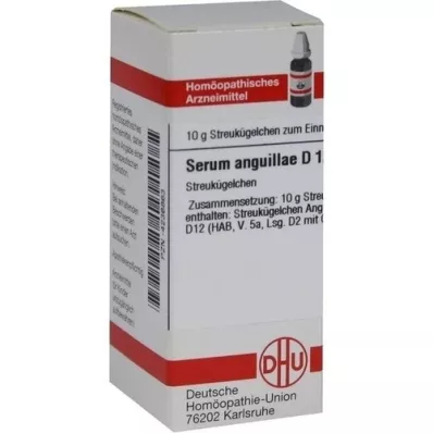 SERUM ANGUILLAE D 12 rutuliukų, 10 g