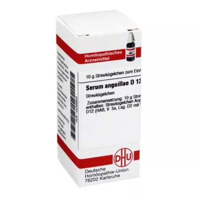 SERUM ANGUILLAE D 12 rutuliukų, 10 g