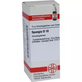 SPONGIA D 10 rutuliukų, 10 g