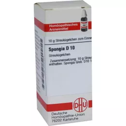 SPONGIA D 10 rutuliukų, 10 g