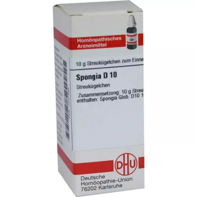 SPONGIA D 10 rutuliukų, 10 g
