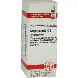 STAPHISAGRIA C 6 rutuliukai, 10 g