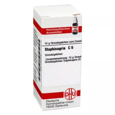 STAPHISAGRIA C 6 rutuliukai, 10 g STAPHISAGRIA C 6 rutuliukai, 10 g