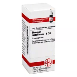 STANNUM METALLICUM C 30 rutuliukų, 10 g