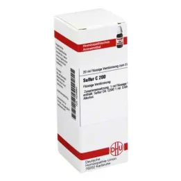 SULFUR C 200 skiedinys, 20 ml