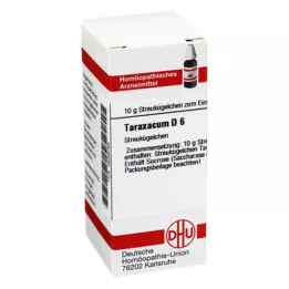 TARAXACUM D 6 rutuliukai, 10 g