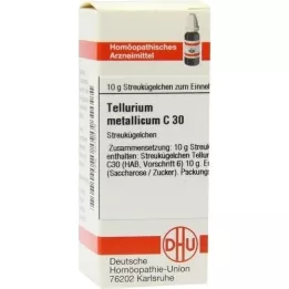 TELLURIUM metallicum C 30 rutuliukų, 10 g