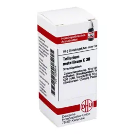TELLURIUM metallicum C 30 rutuliukų, 10 g