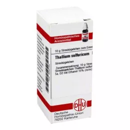 THALLIUM SULFURICUM D 12 rutuliukų, 10 g