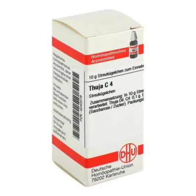 THUJA C 4 rutuliukai, 10 g