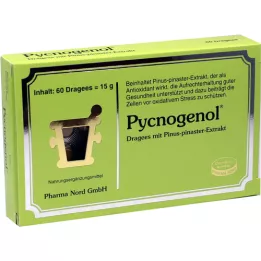 PYCNOGENOL KIEFERNRINDENEXTRAKT Pharma Nord Drag, 60 vnt