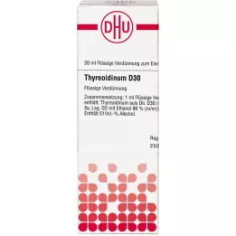 THYREOIDINUM D 30 skiedinys, 20 ml