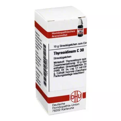 THYREOIDINUM C 30 rutuliukų, 10 g