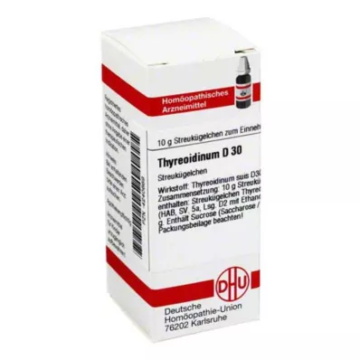 THYREOIDINUM D 30 rutuliukų, 10 g