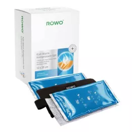 RÖWO Šaltas-šiltas kompresas su velcro tvarsčiu 2 vnt., 1 P
