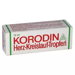 KORODIN Širdies ir kraujagyslių lašai gerti, 10 ml
