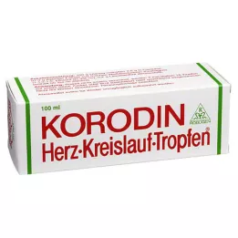 KORODIN Širdies ir kraujagyslių lašai gerti, 100 ml