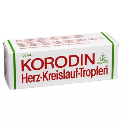 KORODIN Širdies ir kraujagyslių lašai gerti, 100 ml