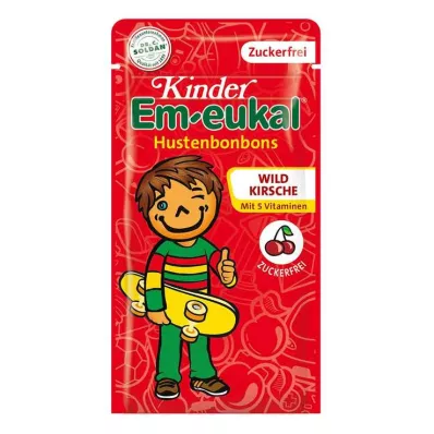 EM-EUKAL Vaikiški saldainiai be cukraus, 75 g