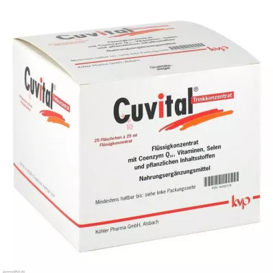 CUVITAL Geriamasis koncentratas, 25X25 ml