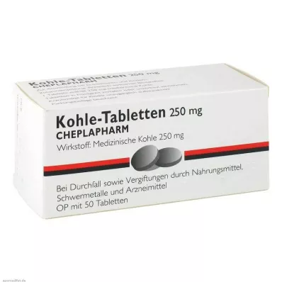 KOHLE Tabletės, 50 vnt KOHLE Tabletės, 50 vnt