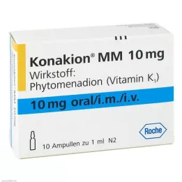 KONAKION MM 10 mg tirpalas, 10 vnt